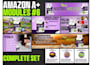 design amazon listing images and a plus or premium a plus